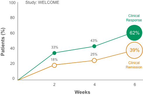 WELCOME study chart 